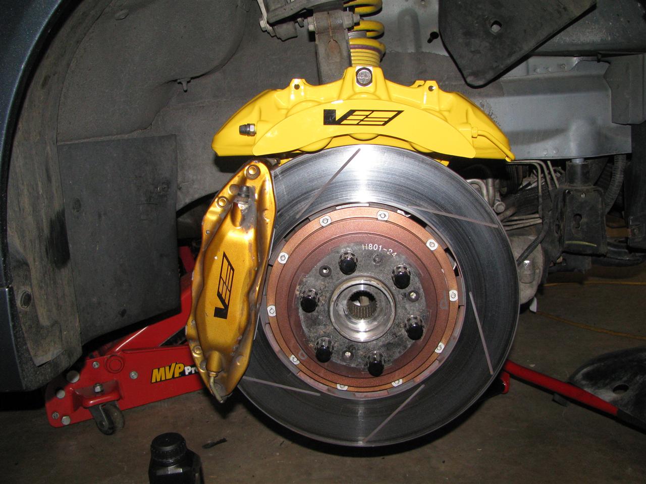 Mazworx CTSV Caliper bracket w/ V2 caliper Forums Nissan